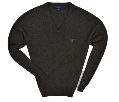 GANT Lambs Wool Wełaniany Sweter Męski / L