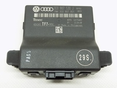 Модуль шлюз - vw passat b6 cc 3c0907530j фото №1