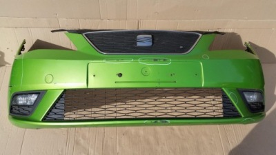 Бампер передній перед ibiza iv lift ls6q 6j0807231 фото №1