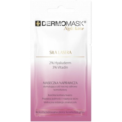 L'biotica Dermomask Night Active Siła Lasera maseczka 12 ml saszetka