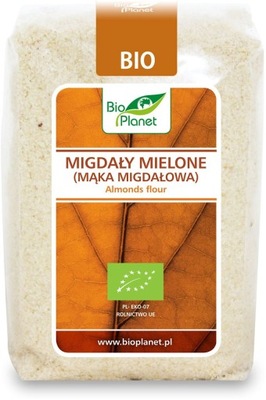 Migdały mielone (mąka migdałowa) 250g - Bio Planet