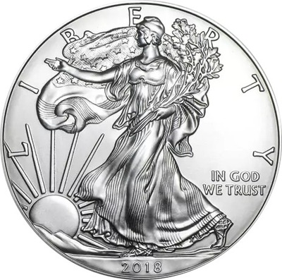 Moneta srebrna 1 Dollar Amerykański Orzeł 1oz pr. 999