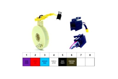 MEAT DORIA SENSOR GIRO RUEDAS VOLANTE FIAT PUNTO FORD EE.UU. ESCAPE  