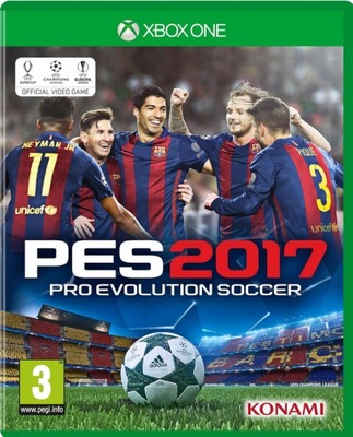 Pro Evolution Soccer 2017 PES 2017 XBOX ONE