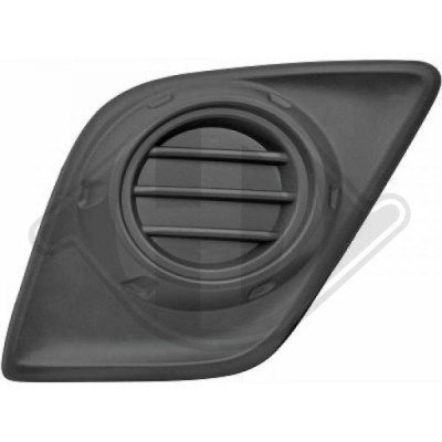 Решітка решітка радіатора бампера toyota hilux 15- фото №1