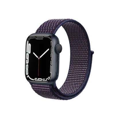 Crong Crong Nylon - Pasek sportowy do Apple Watch 42/44/45/49 mm (Midnight
