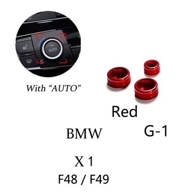 BUENO G-1 ROJO ACCESORIOS PARA BMW GT X1 X5 X6 F3  