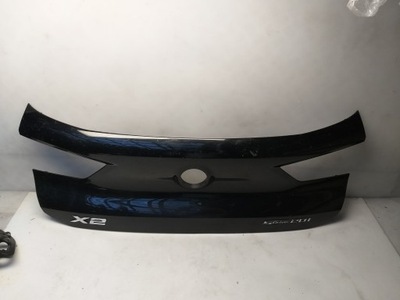 Bmw x2 f39 накладка кришки багажника нижня захист задня фото №1