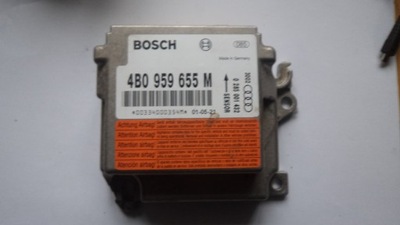 Модуль датчик подушка безпеки audi a6 c5 lift 4b0959655m фото №1