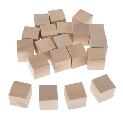 20Pcs D Sided Plastic Blank Accessories for Party