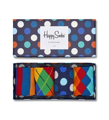 Skarpety Happy Socks Big Dot Gift Box r. 41-46