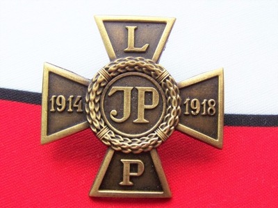 Krzyż Legionowy 1914-1918 Józef Piłsudski JP LP