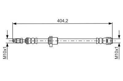 CABLE DE FRENADO ELÁSTICO MINI PARTE DELANTERA COOPER 13- LEWY/PRAWY 1987481679  