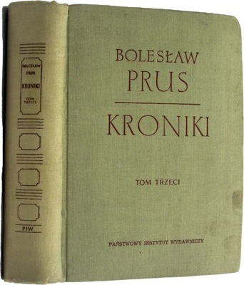 Kroniki Prus Bolesław tom 3