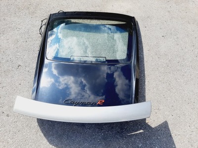Porsche cayman r 987 11r крышка багажника багажника задняя задняя l041 фото №1
