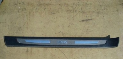 Bmw 7 e65 молдинг пластик накладка защита порог фото №1