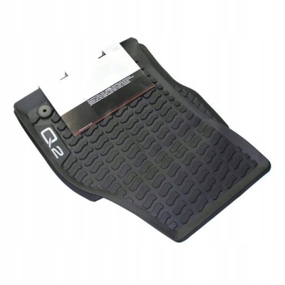 ORIGINAL MATS RUBBER FRONT AUDI Q2 FROM ASO  