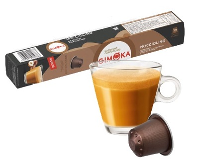 Kawa Kapsułki Gimoka NOCCIOLINO do Nespresso 10