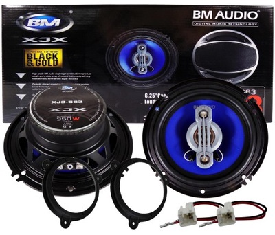 BOSCHMANN SPEAKERS 350W DACIA DOKKER DUSTER LOGAN FRONT DISTANCE  