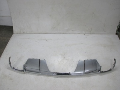 Дифузор хром бампера задня mercedes w166 a1668858325 amg фото №1