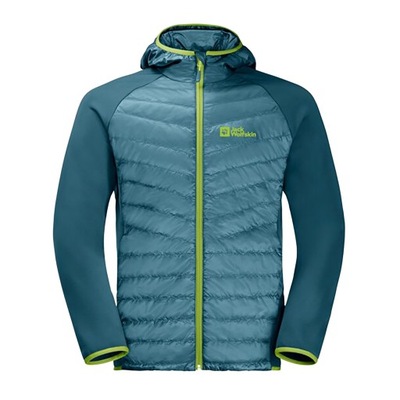 Kurtka hybrydowa męska Jack Wolfskin Routeburn Pro Hybrid niebieska M