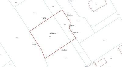 Działka, Gdańsk, Matarnia, 1080 m²