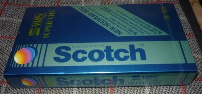 SCOTCH SUPER SVHS SE 180 , nowa . VHS