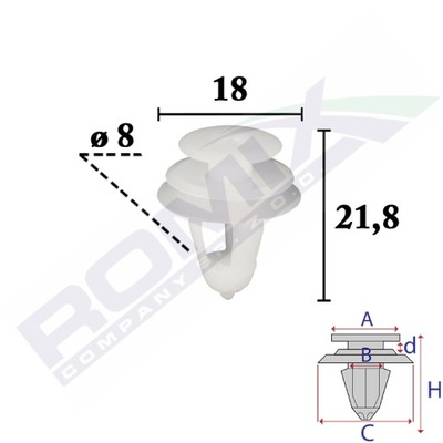 REMACHE TAPICERSKA DE COLECTOR TAPICERSKI PARA TOYOTA  