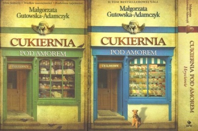 CUKIERNIA POD AMOREM - KOMPLET TOM 1-3 - GUTOWSKA