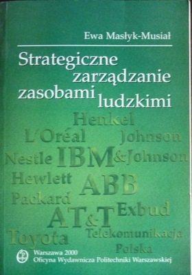 Masłyk STRATEGICZNE ZARZĄDZANIE ZASOBAMI LUDZKIMI