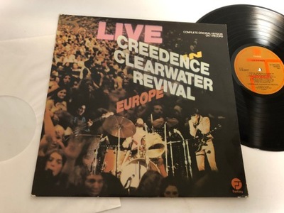 Creedence Clearwater Revival – Live In Europe ,,,Lp EX 3587