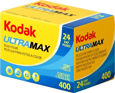 24x Film Klisza Kolorowa Negatyw KODAK Ultramax