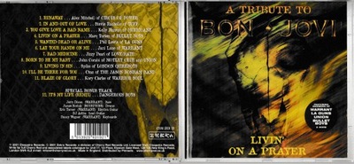 CD A Tribute To Bon Jovi - Livin' On A Prayer 2001___________________