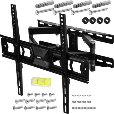 REGULOWANY UCHWYT ŚCIENNY WIESZAK TV LCD LED 32-75