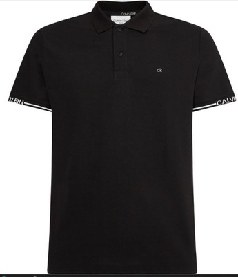 Calvin Klein polo K10K107148 czarny M