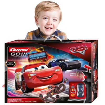 AUTA Zabawki Samochody Carrera Disney Pixar 5,3m