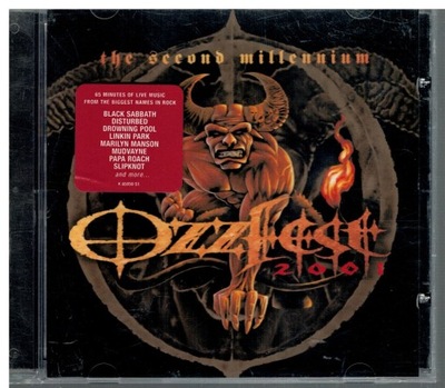 OZZFEST 2001 THE SECOND MILLENNIUM CD 2001 CANADA