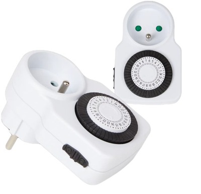 Przełącznik czasowy gniazdko z TIMEREM PROGRAMATOR WŁĄCZNIK CZASOWY