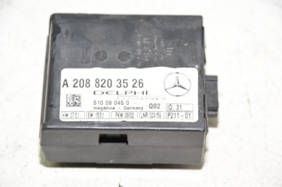 Модуль блок управления сигнализация mercedes w208 a2088203526 фото №1