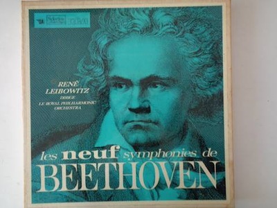 Les neuf symphonies de Beethoven 7 plyt w pudelku