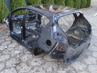 Ford fiesta mk7 08-17 четверть левый задняя крыло 5d #k142 фото №1