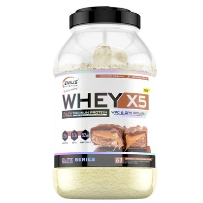 BIAŁKO WPC Whey Protein odżywka GENIUS Whey-X5 2kg