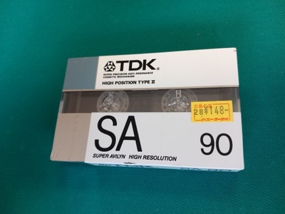 TDK SA 90 KASETA MAGNETOFONOWA