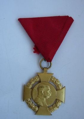 AUSTRO WĘGRY MEDAL 1848 1908 Krzyż FRANZ JOSEPH
