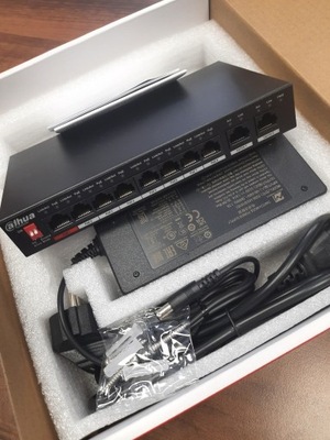 Switch Dahua DH-PFS3010-8ET-96 czarny PoE