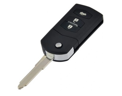 Ключ pilot корпус mazda 2 3 5 6 cx7 rx8 фото №1