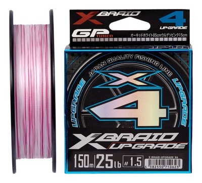 YGK Plecionka X-Braid Upgrade X4 #1.5/0,205mm 150m