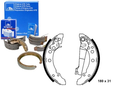 Гальмівні колодки гальмівні audi 80 coupe seat arosa cordoba фото №1