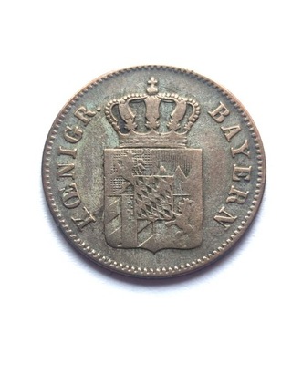 Niemcy, Bawaria, Maksymilian II, 6 krajcarów 1849