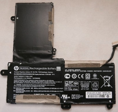Bateria w laptopie HP NU03XL, TPN-C128,